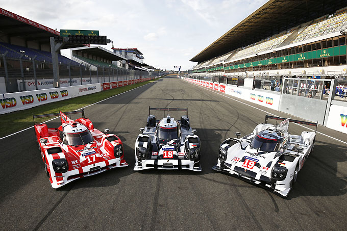 Porsche geeft visitekaartje af tijdens collectieve testdag in Le Mans + UITSLAG
